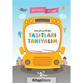 Taşıtları Tanıyalım Boyama Kitabı - Kolektif