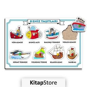 Taşıtları Tanıyalım - Deniz Taşıtları - kollektif