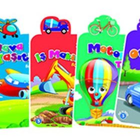 Taşıtları Tanıyalım Seti 5 Kitap - kollektif