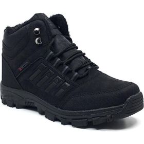 Taşpınar Ayakkabı Step Siyah Kauçuk Kaymaz Taban Erkek Outdoor Ayakkabı