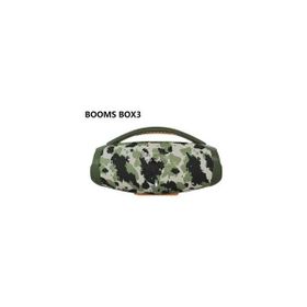 Tastech Booms Box3 Speaker Şarjlı LED Işıklı Kablosuz Kahverengi Bluetooth Hoparlör