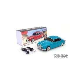 Tastech WS596 Klasik Jaguar Model Araba Mavi Bluetooth Hoparlör