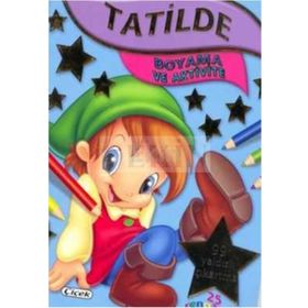 Tatilde - Boyama ve Aktivite - Kollektif Heyet-Kurul-Komisyon