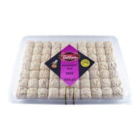 Tatlan 1 kg Mini Baklava Dilimi Sade Tahin Helvası