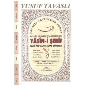 Tavaslı Yayınları Mevlüt ve Kabir Ziyaretleri İçin Yasini Şerif Kur'an'dan Seçme Sureler