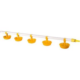 Tavpet 100 cm 5 Nipelli Büyük Yaylı Çanaklı Hindiler Için Eko Nipel Suluk Sistemi