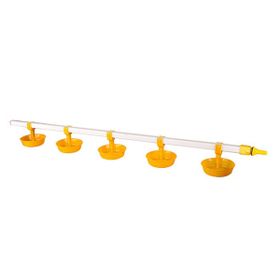 Tavpet 100 cm 5 Nipelli Büyük Yaylı Çanaklı Hindiler Için Eko Nipel Suluk Sistemi