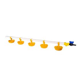 Tavpet 100 cm 5 Nipelli Büyük Yaylı Çanaklı Hindiler Için Nipel Suluk Sistemi