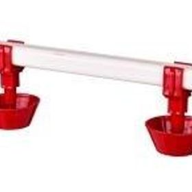 Tavpet 100 cm 5 Nipelli Yaylı Çanaklı 40 Tavukluk Eko Nipel Suluk