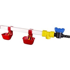 Tavpet 15 Tavukluk 40 cm 2 Nipelli Dilli Çanaklı Nipel Suluk Sistemi
