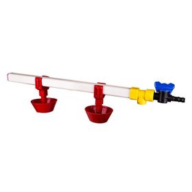 Tavpet 15 Tavukluk 40 cm 2 Nipelli Yaylı Çanaklı Nipel Suluk Sistemi
