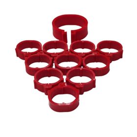 Tavpet 18 mm 50'lik Kırmızı Tavuk Bileziği