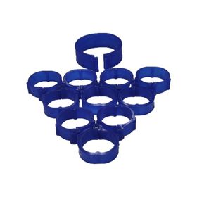 Tavpet 18 mm 50'lik Mavi Tavuk Bileziği