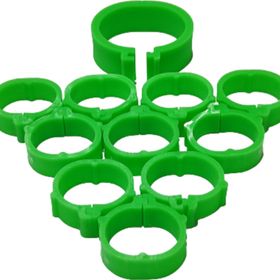 Tavpet 18 mm 50'lik Yeşil Tavuk Bileziği