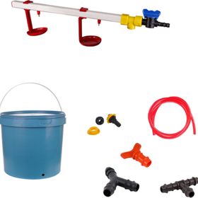 Tavpet 20 lt Depolu Askılı Çanaklı Set 1 Nipel Tavuk Suluğu