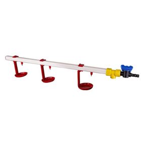 Tavpet 20 Tavukluk 60 cm 3 Nipelli Askılı Çanaklı Nipel Suluk Sistemi