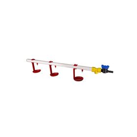 Tavpet 20 Tavukluk 60 cm 3 Nipelli Askılı Çanaklı Nipel Suluk Sistemi