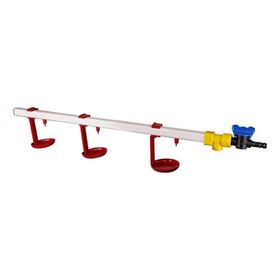 Tavpet 20 Tavukluk 60 cm 3 Nipelli Askılı Çanaklı Nipel Suluk Sistemi