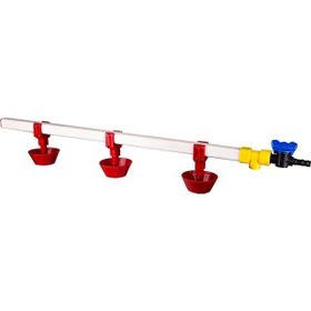 Tavpet 20 Tavukluk 60 cm 3 Nipelli Yaylı Çanaklı Nipel Suluk Sistemi