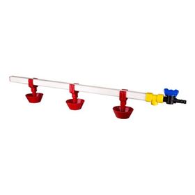 Tavpet 20 Tavukluk 60 cm 3 Nipelli Yaylı Çanaklı Nipel Suluk Sistemi