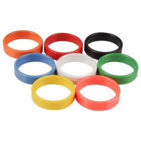 Tavpet 22 mm 30'lu Karışık Renk Tavuk Halkası Künyesi