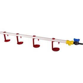 Tavpet 30 Tavukluk 80 cm 4 Nipelli Askılı Çanaklı Nipel Suluk Sistemi