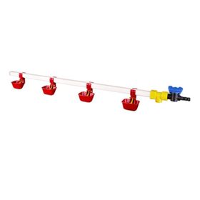 Tavpet 30 Tavukluk 80 cm 4 Nipelli Dilli Çanaklı Nipel Suluk Sistemi