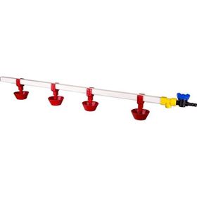 Tavpet 30 Tavukluk 80 cm 4 Nipelli Yaylı Çanaklı Nipel Suluk Sistemi