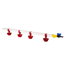 Tavpet 30 Tavukluk 80 cm 4 Nipelli Yaylı Çanaklı Nipel Suluk Sistemi