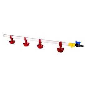 Tavpet 30 Tavukluk 80 cm 4 Nipelli Yaylı Çanaklı Nipel Suluk Sistemi