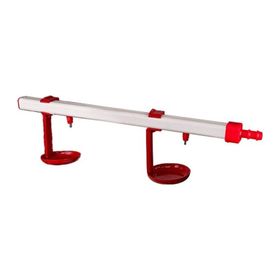Tavpet 40 cm 2 Nipelli Askılı Çanaklı 15 Tavukluk Eko Nipel Suluk