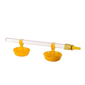 Tavpet 40 cm 2 Nipelli Büyük Yaylı Çanaklı Hindiler Için Eko Nipel Suluk Sistemi
