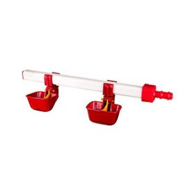 Tavpet 40 cm 2 Nipelli Dilli Çanaklı 15 Tavukluk Eko Nipel Suluk