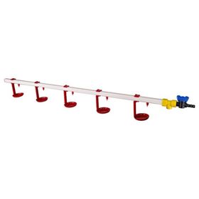 Tavpet 40 Tavukluk 100 cm 5 Nipelli Askılı Çanaklı Nipel Suluk Sistemi