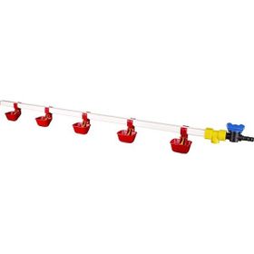 Tavpet 40 Tavukluk 100 cm 5 Nipelli Dilli Çanaklı Nipel Suluk Sistemi