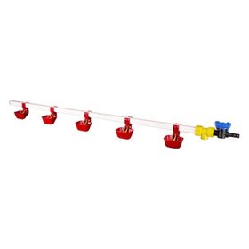 Tavpet 40 Tavukluk 100 cm 5 Nipelli Dilli Çanaklı Nipel Suluk Sistemi