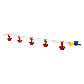 Tavpet 40 Tavukluk 100 cm 5 Nipelli Yaylı Çanaklı Nipel Suluk Sistemi
