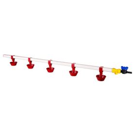 Tavpet 40 Tavukluk 100 cm 5 Nipelli Yaylı Çanaklı Nipel Suluk Sistemi