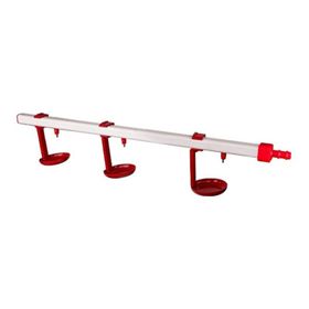 Tavpet 60 cm 3 Nipelli Askılı Çanaklı 20 Tavukluk Eko Nipel Suluk