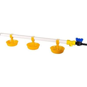 Tavpet 60 cm 3 Nipelli Büyük Yaylı Çanaklı Hindiler Için Nipel Suluk Sistemi