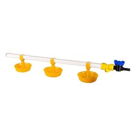 Tavpet 60 cm 3 Nipelli Büyük Yaylı Çanaklı Hindiler Için Nipel Suluk Sistemi