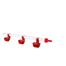 Tavpet 60 cm 3 Nipelli Dilli Çanaklı 20 Tavukluk Eko Nipel Suluk
