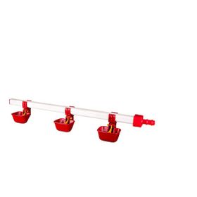 Tavpet 60 cm 3 Nipelli Dilli Çanaklı 20 Tavukluk Eko Nipel Suluk