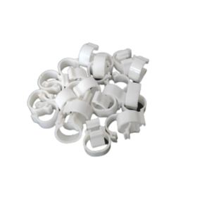 Tavpet 7,5 mm 100'lük Beyaz Civciv Bileziği