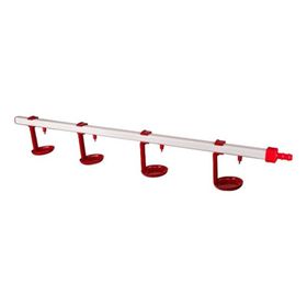 Tavpet 80 cm 4 Nipelli Askılı Çanaklı 30 Tavukluk Eko Nipel Suluk
