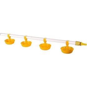 Tavpet 80 cm 4 Nipelli Büyük Yaylı Çanaklı Hindiler Için Eko Nipel Suluk Sistemi