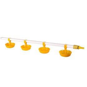 Tavpet 80 cm 4 Nipelli Büyük Yaylı Çanaklı Hindiler Için Eko Nipel Suluk Sistemi