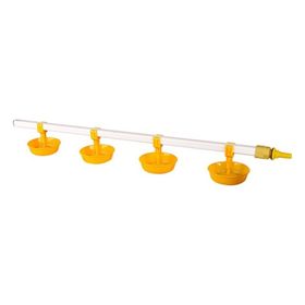 Tavpet 80 cm 4 Nipelli Büyük Yaylı Çanaklı Hindiler Için Eko Nipel Suluk Sistemi
