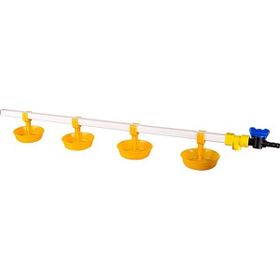 Tavpet 80 cm 4 Nipelli Büyük Yaylı Çanaklı Hindiler Için Nipel Suluk Sistemi