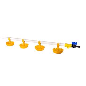 Tavpet 80 cm 4 Nipelli Büyük Yaylı Çanaklı Hindiler Için Nipel Suluk Sistemi